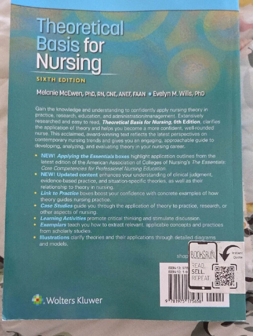 Theoretical Basis For Nursing Sixth Edition Melanie McEwen Evelyn Wills